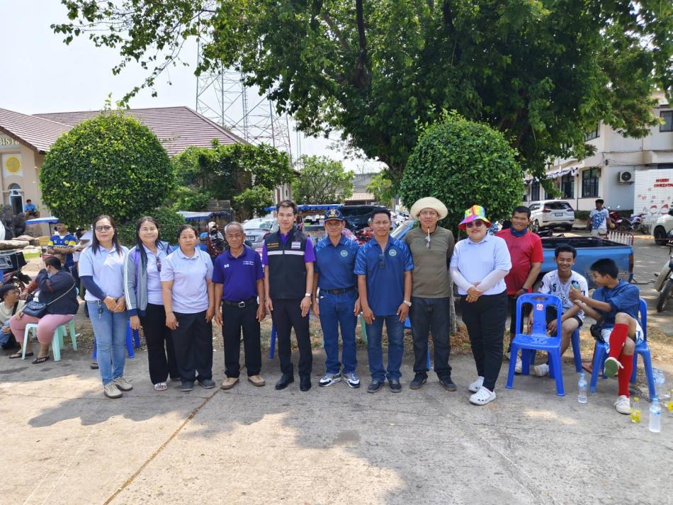 วันพุธที่ ๒๕ มีนาคม ๒๕๖๙  เทศบาลเมืองโพนพิสัย        ขอประชาสัมพันธ์ ภาพบรรยากาศการแข่งขันกีฬาต้านภัยยาเสพติด  ประจำปีงบประมาณ ๒๕๖๙ #เซปักตะกร้อชาย คู่ที่ 1 ตัวอย่าง ชนะ พิสัย 2-1 คู่ที่ 2 แป๊ะการช่าง ชนะ ปักหมู 2-0 คู่ที่ 3 เด็กปั้น - จอมนางเหนือ (จับฉลาก) คู่ที่ 4 เสริมสุข - นาเพียงน้อยนาสมบูรณ์ (ไม่มาแข่งขัน) #เทศบาลเมืองโพนพิสัยใส่ใจทุกปัญหา  ช่องทางการติดต่อสื่อสาร เทศบาลเมืองโพนพิสัย ☎️ 0-4247-1307 ไปรษณีย์อิเล็กทรอนิกส์กลาง : saraban_05430501@dla.go.th งานประชาสัมพันธ์ กองยุทธศาสตร์และงบประมาณ  Facebook Page: #เทศบาลเมืองโพนพิสัย คลิ๊ก  https://www.facebook.com/share/15mnyqh32a/?mibextid=wwXIfr  Cr.นักวิชาการคอมพิวเตอร์ปฏิบัติการ