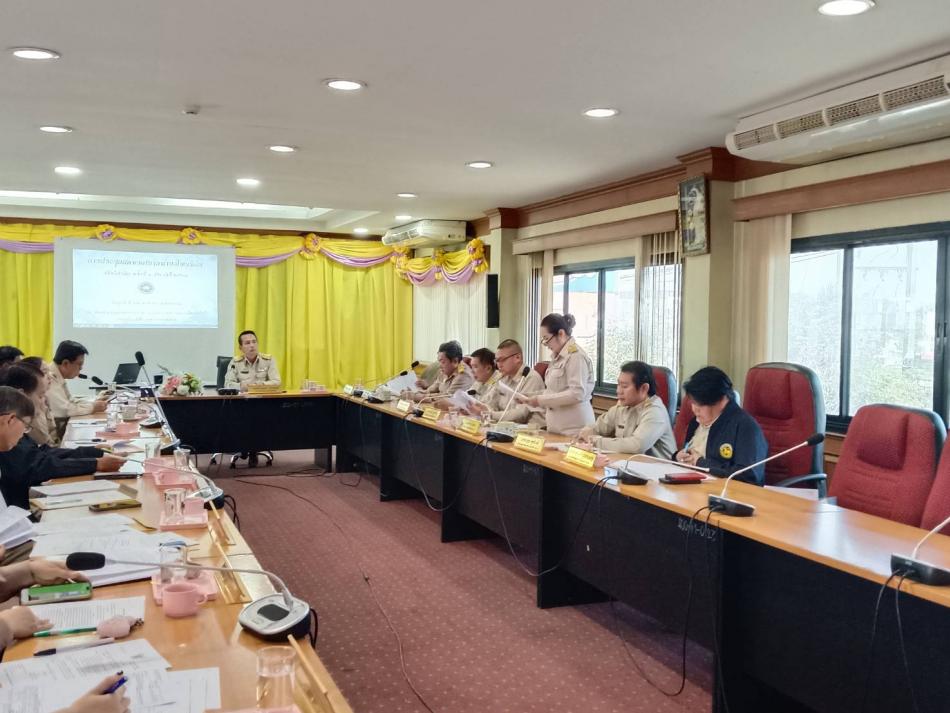 การประชุมสภาเทศบาลตำบลโพนพิสัย