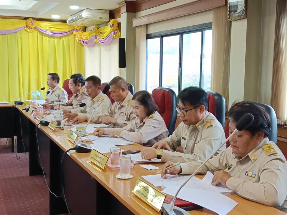 การประชุมสภาเทศบาลตำบลโพนพิสัย